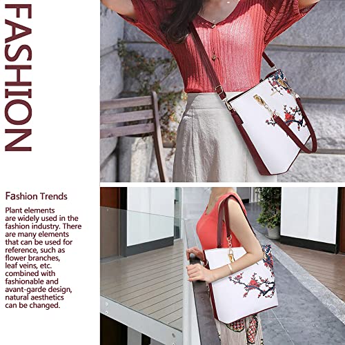 Image of 2E-youth Designer Purses and Handbags for Women Satchel Shoulder Bag Tote Top Handle Bag