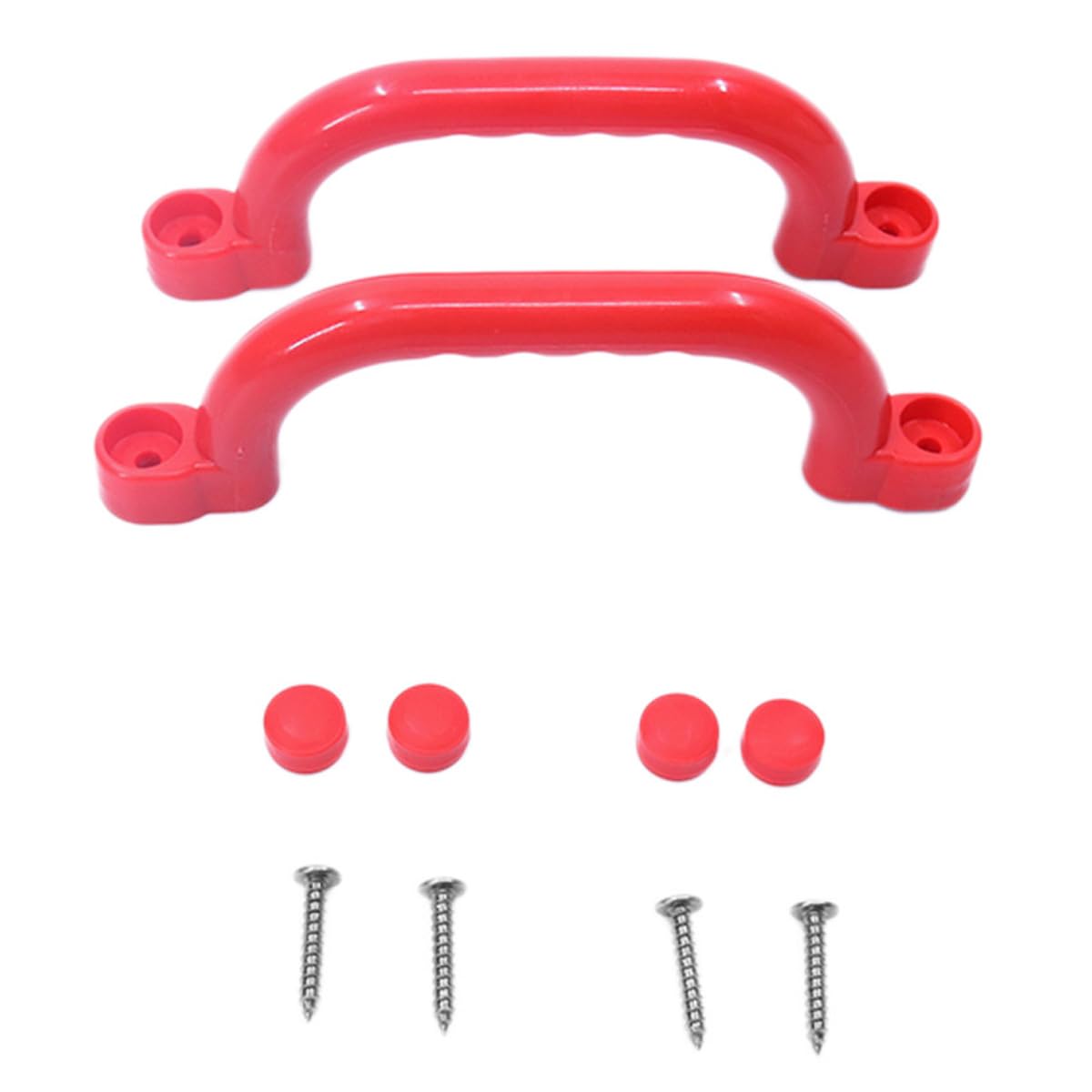 Hsthe Sea 2PCS Grab Handles for Play Facilities Safety Play Handrails Playground Safety Non-Slip Handle Amusement Ride Accessories