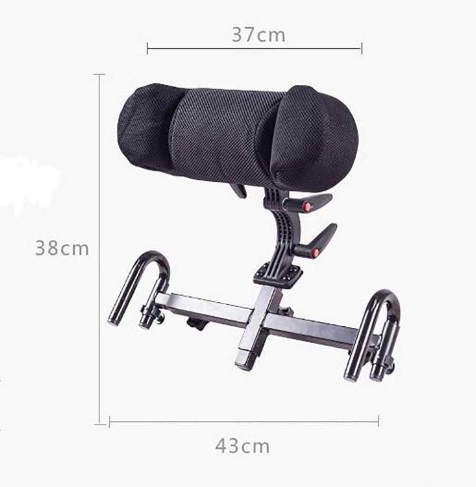 Silla, reposacabezas con Ruedas, cojín para reposacabezas Universal eléctrico Ajustable, autopropulsión de tránsito, cojín para Respaldo Grueso, cómodo y extraíble, cómodo