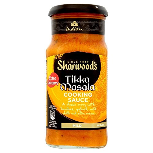 Sharwood's Cocinar Salsa - Extra Cremosa Tikka Masala Medio (420g) (Paquete de 6)