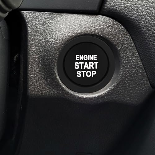Image of for Toyota RAV4 /RAV4 Hybrid 2023 2024 2025 air Conditioning knob Cover, Start Button Cover Decorative Ring, Volume, Aluminum Alloy Decoration (RAV4, Black)
