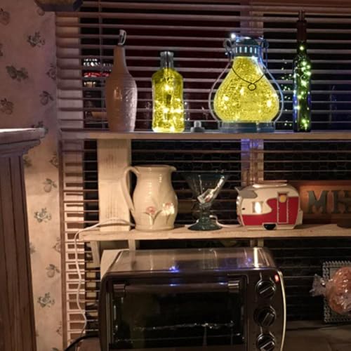 Luzes de garrafa com cortiça, luzes de garrafa LED | Luzes de Cortiça para Garrafas | Luz de rolha c