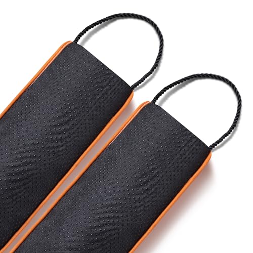 Image of Sunolga Door Draft Stopper, Removable Washable Cover, 38 inch, Orange