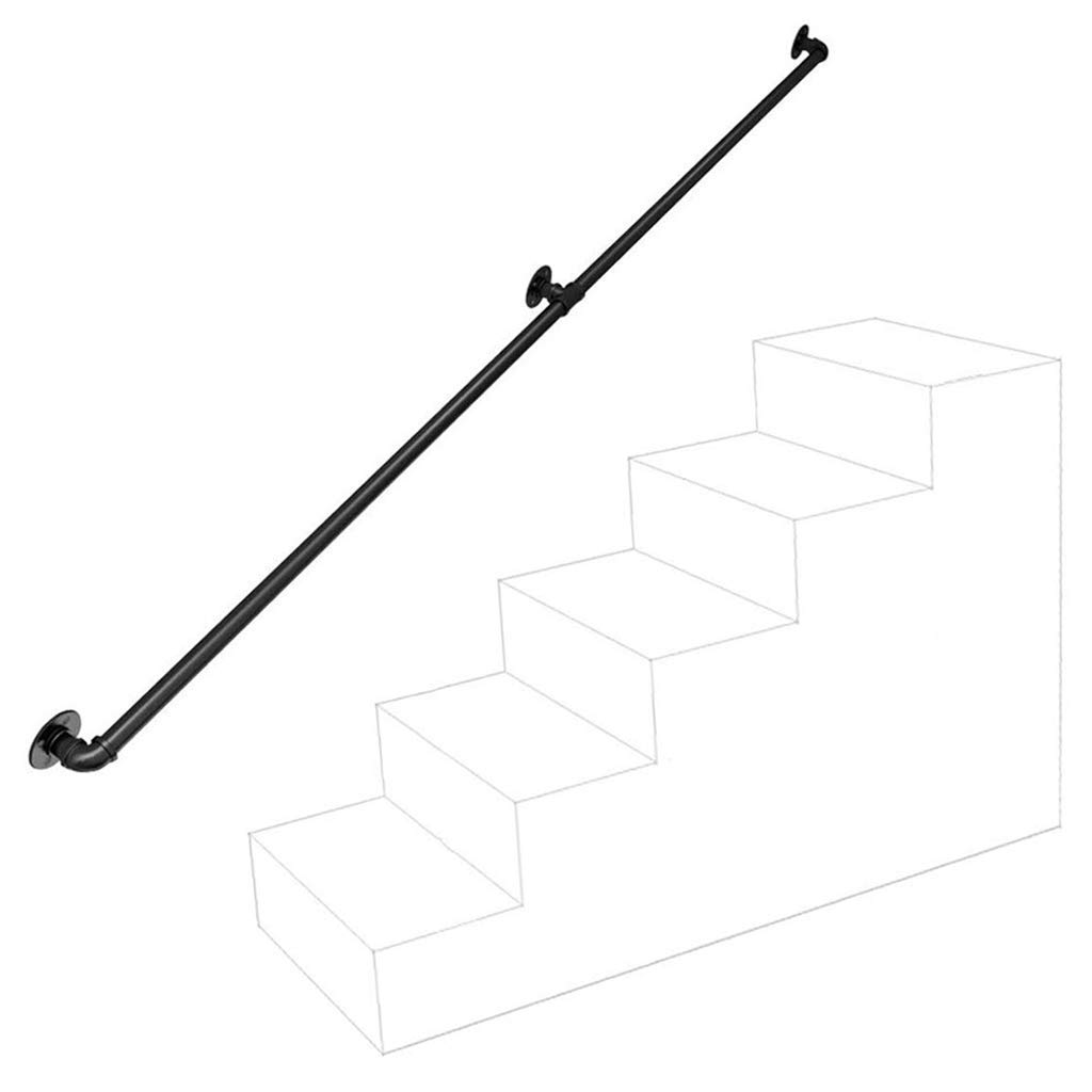 Main courante d'escalier pour enfants et personnes âgées en fer forgé