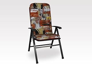 Angerer Almohadilla para Silla, no Incluye Sillón Alto diseño New York, marrón, 120 x 50 x 7 cm, 1024/172