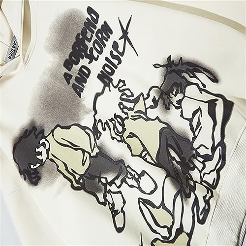 Y2k Hoodie for Women Men Fashion Carton Hoodie Retro Casual Hip Hop Long Sleeve Halajuku Sweatshirt 5