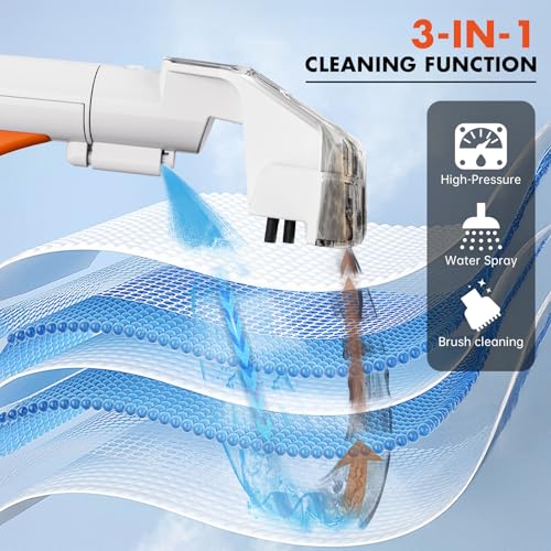 Tragbares teppiche und innendekoration, schnallen und fleckenabstrich für 15Kpa, tiefenreinigung den teppich, den autositz, die stiere, die treppe, die couch und die ohrenpolster