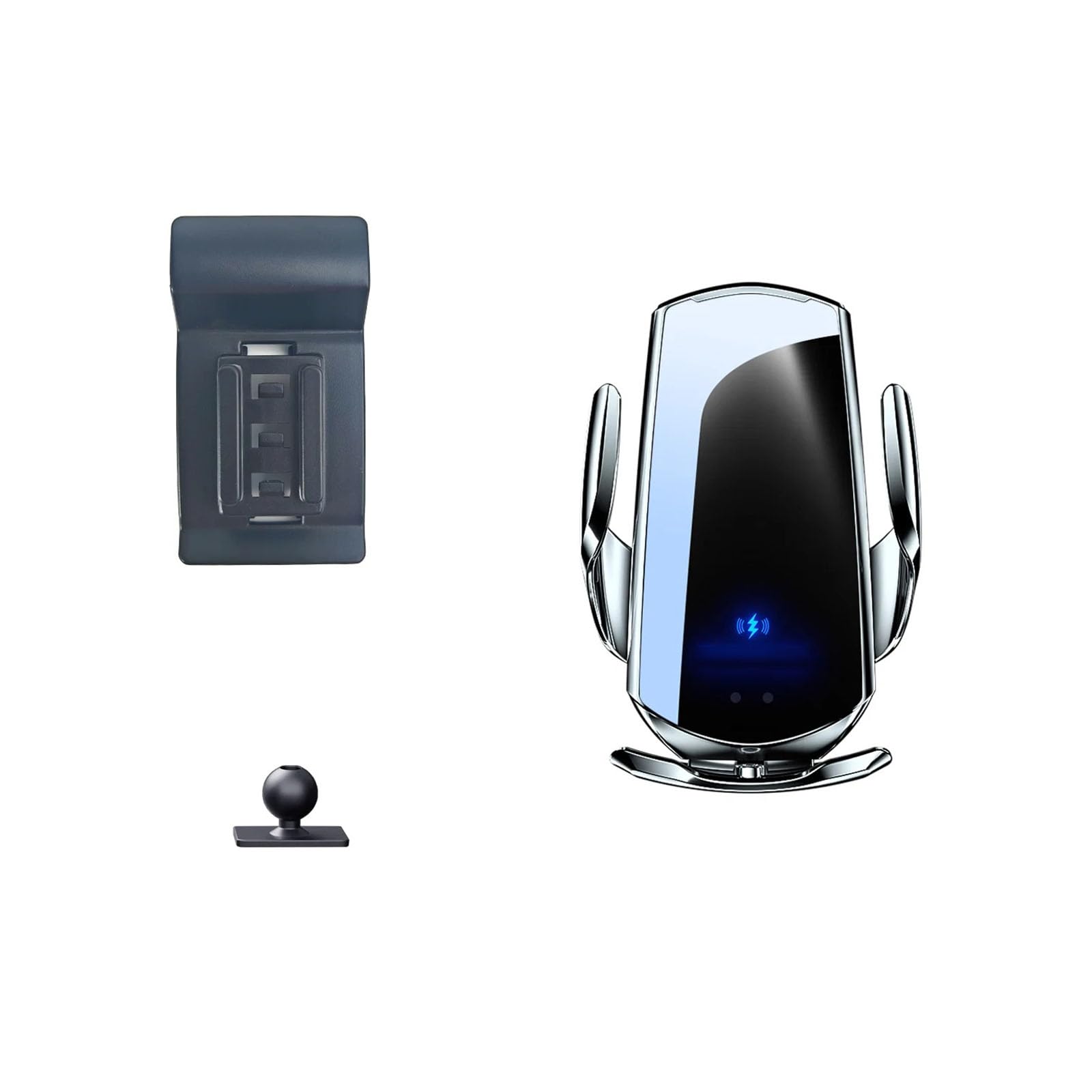 MOGFLMAN Car Phone Holder for Audi Q7 4M 2016-2019, LHD Car Phone Holder