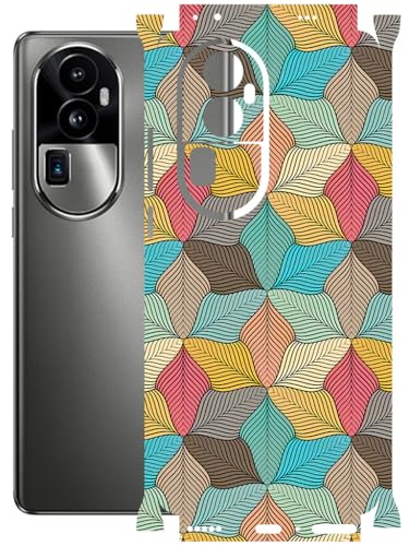 Image of AtOdds - Full Body Back Screen Guard Protector Film - Lamination Wrap Skin Sticker Compatible with Oppo Reno 10 PRO Plus | Scratchproof Matte Finish (Autumn)
