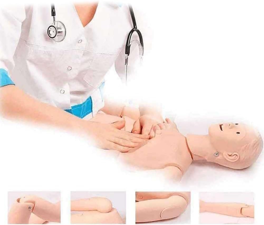 Manekin do szkolenia pielęgniarskiego, demonstracyjny manekin ludzki, 160 cm żeński anatomiczny manekin z PVC, model symulatora pielęgnacji ciała dla studentów Edukacja Nauczanie