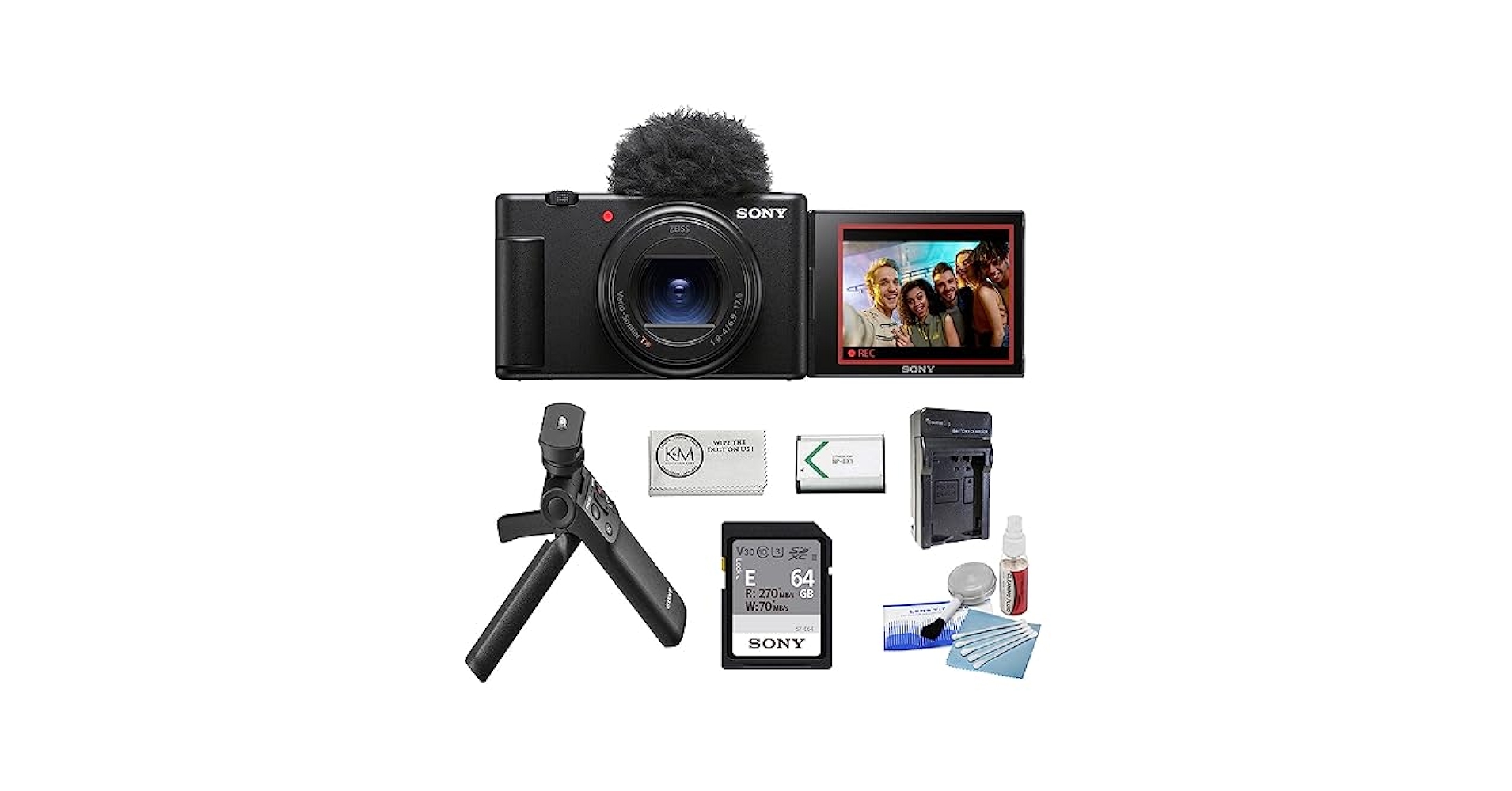 Amazon.com : Sony ZV-1 II Digital Camera | Black Bundled