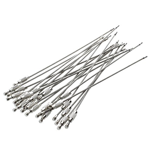 Preisvergleich Produktbild Sonline 10 Stueck Schlangenkette Schluesselringe