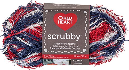 Image of Red Heart Scrubby Yarn - Americana