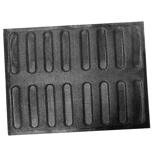 Cabilock Multi-function French Bread Pan Silicone Bread Pan Handles Reusable Baking Sheet