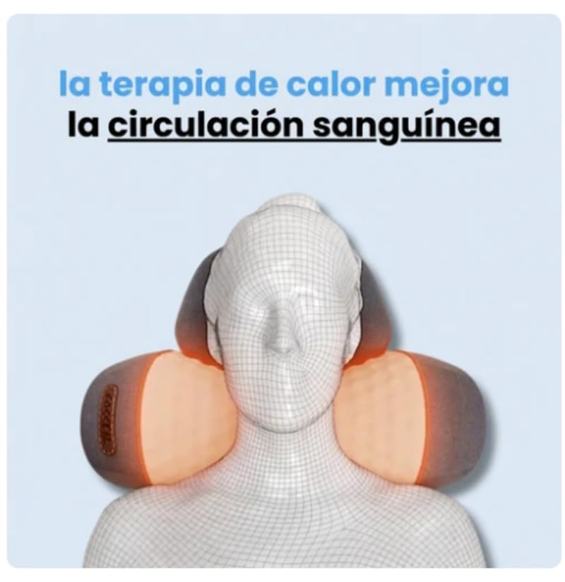 SomniX Masajeador Cervical 3 En 1