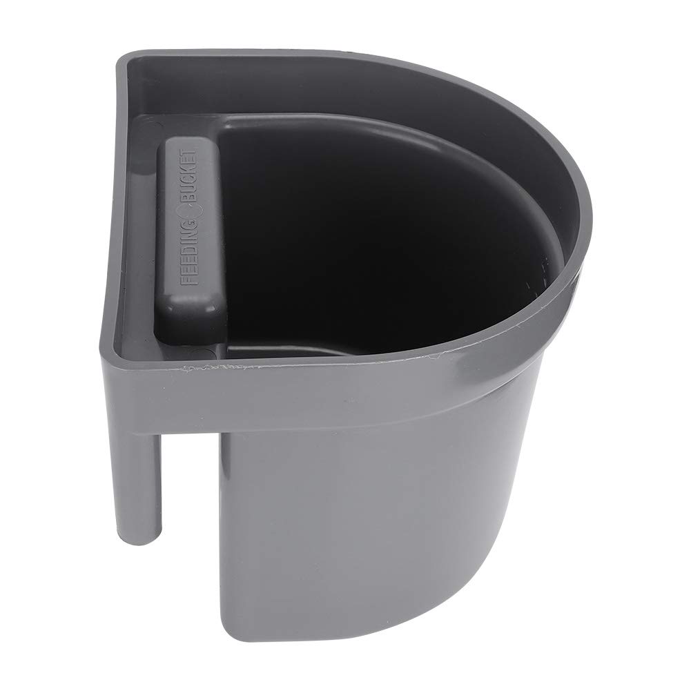 Mangiatoia per Vitelli, Secchio per Mangime per Latte in Plastica Capacità 4 Litri per Bovini Ovini Bestiame con Tettarelle e Tettarelle Sostituibili (Set completo di secchio per