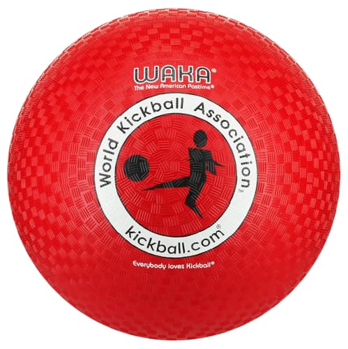 WAKA Official Kickball - Adult 10 , Red