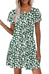 B-green White Floral