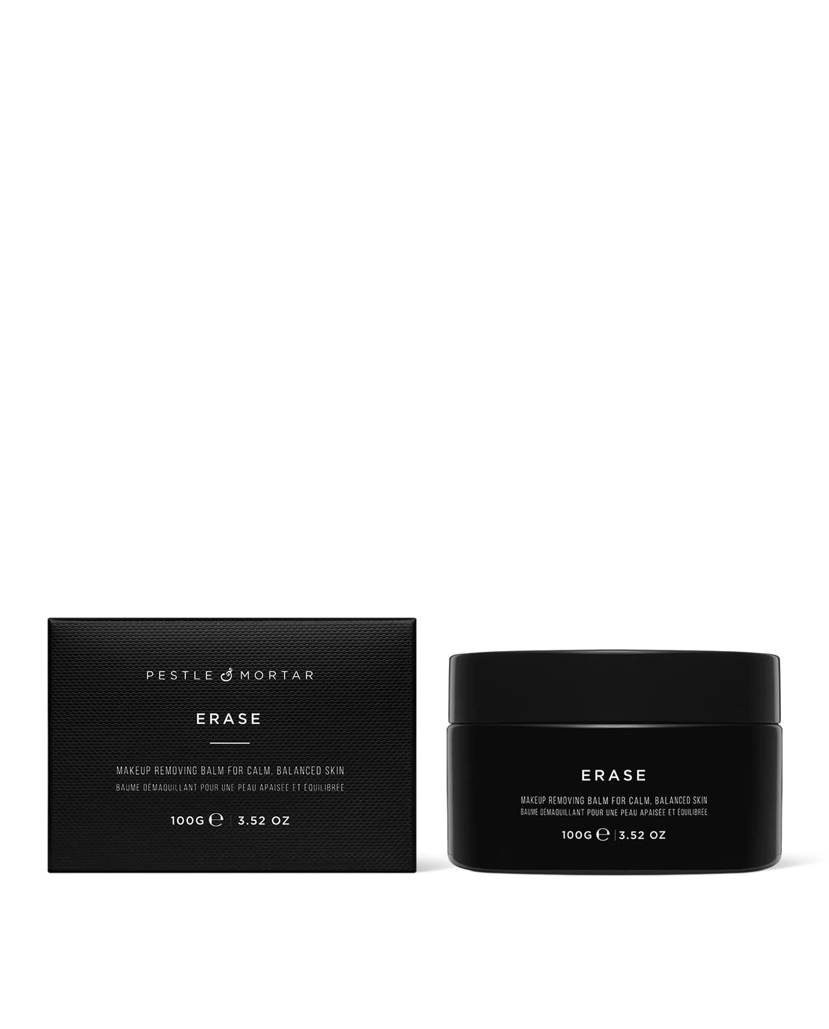 Pestle & Mortar - Bálsamo limpiador para desmaquillante, 100 g, con aceites naturales nutritivos, derrite maquillaje y protector solar