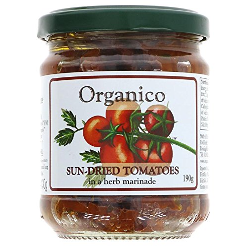 Organico Sundried Tomatoes - organic 190g (Pack of 6)