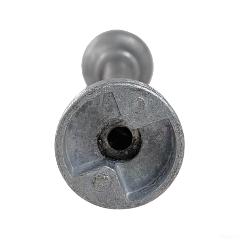 Acoplamiento de eje de conexión de metal para máquina de combustión Ws-5 con ajuste de precisión de 14 mm para chimenea, estufa, sistema de calefacción, pieza de repuesto, acabado plateado, accesorio