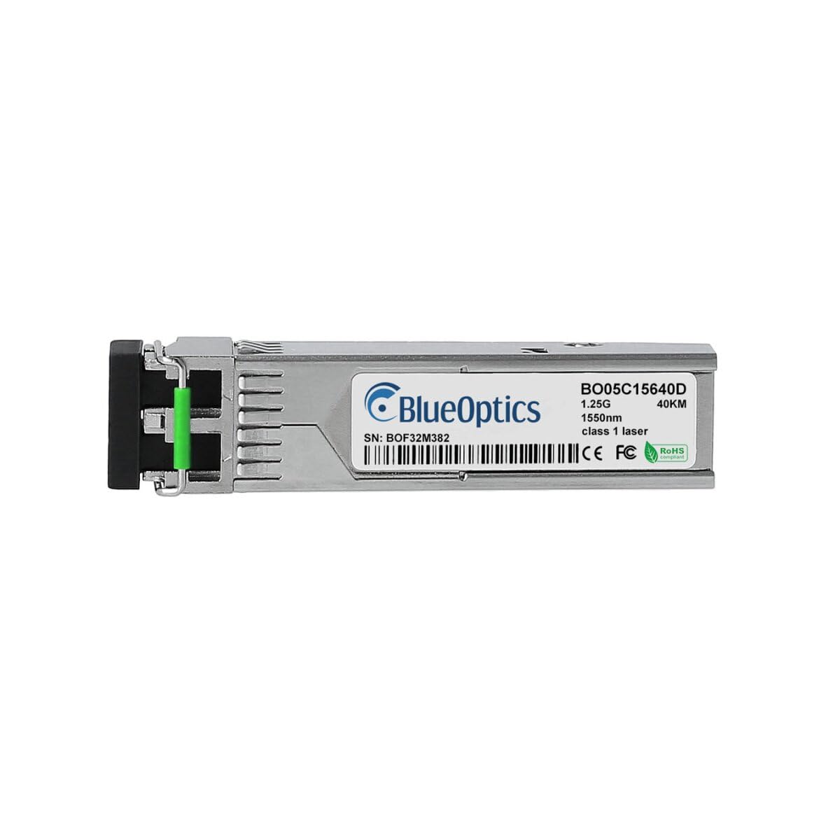 BlueOptics SFP-1G-EX-LE-BO modulo del ricetrasmettitore di rete Fibra ottica 40000 Mbit/s 1550 nm