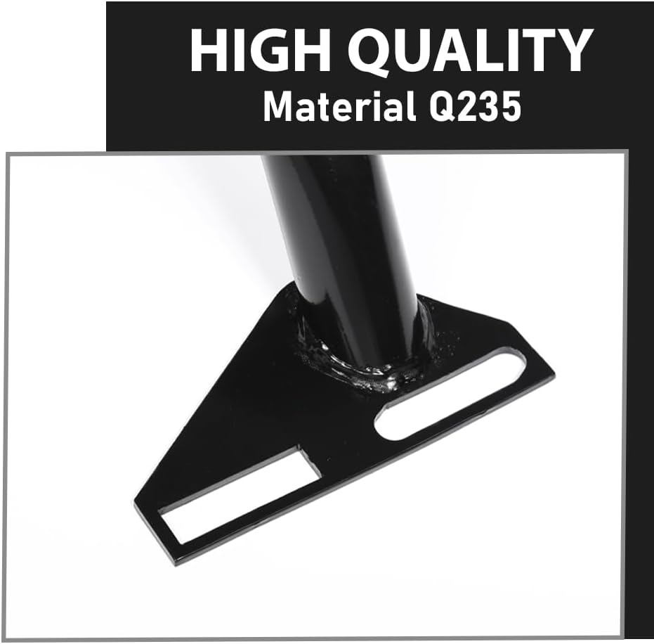 G-PLUS Adjustable Transmission Crossmember Compatible with Chevy Silverado GMC Sierra C10 C20 2WD Truck Blazer and Suburban 1963-1987 CP9427, CP-1108G
