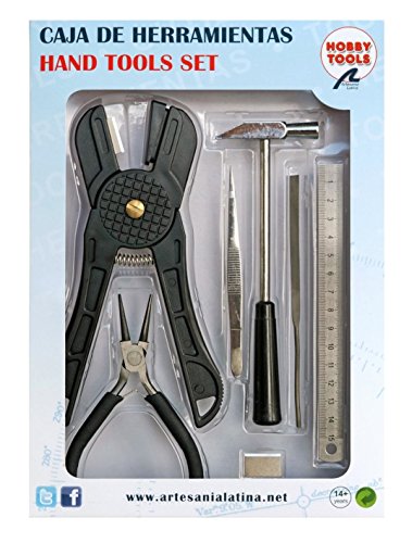 Ya en mundofriki.es: Artesanía Latina - Set Profesional de Herramientas de Modelismo Nº1 - Modelo 27001N - Kit de Herramientas de Maquetas para Montar