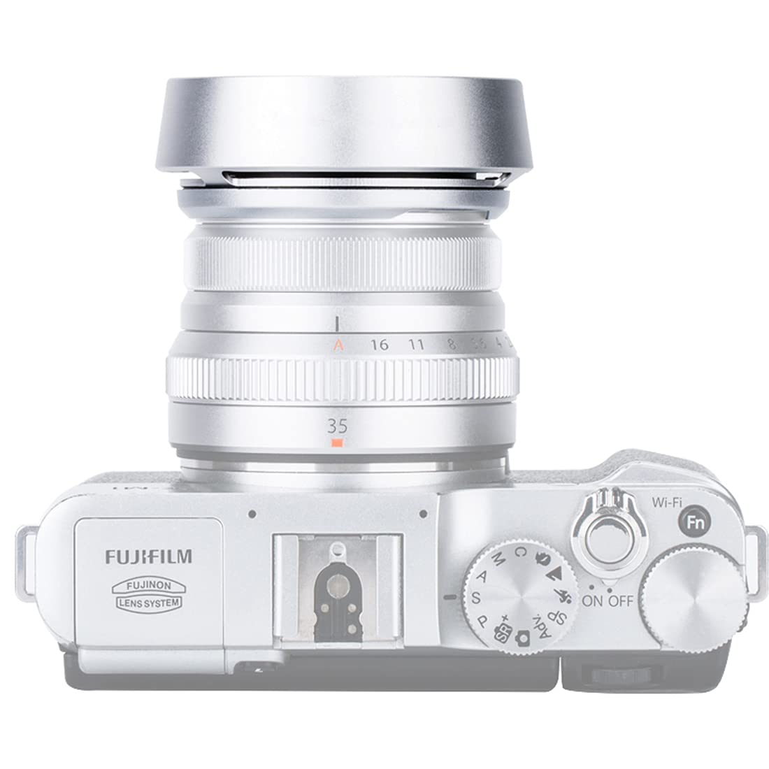 Amazon | JJC シルバーメタルバヨネットレンズフード FUJINON XF 35mm