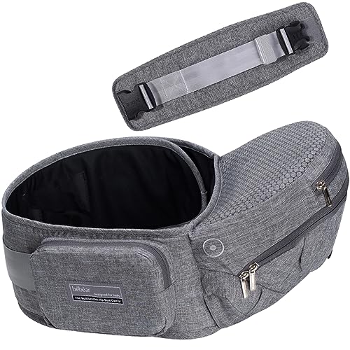 Bebamour Hipseat Cochecito De 0 A 36 Meses, Ligero, Ajustable, Banco De Cintura, Bebé Recién Nacido Tres En Uno Al Asiento Del Bebé Gris Claro Bebamour Hipseat Cochecito De 0 A 36 Meses, Ligero, Ajustable, Banco De Cintura, Bebé Recién Nacido Tres En Uno Al Asiento Del Bebé Gris Claro