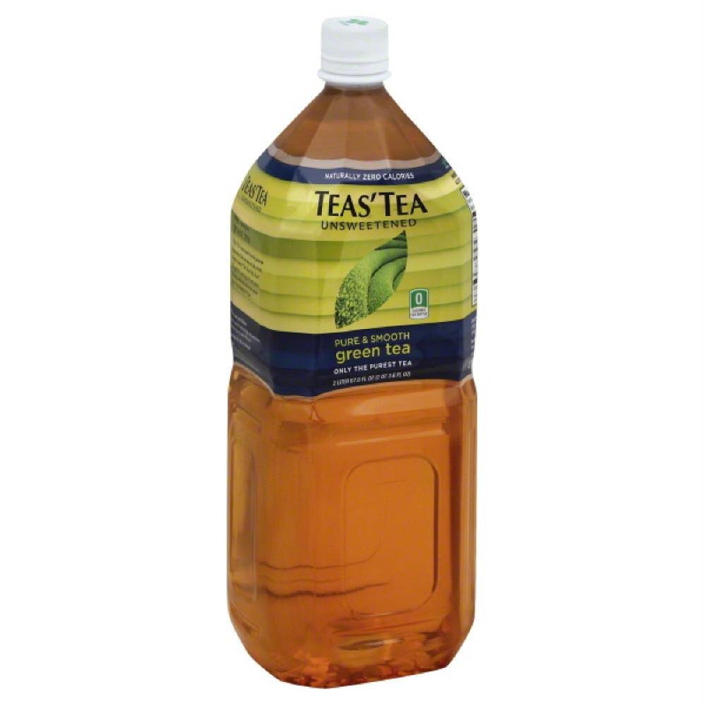 Tea's Tea Unsweetened Pure Green Tea, 2 Liter