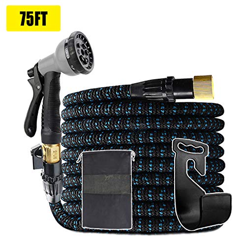 Garden Hose Expandable Collapsible Car Water Hose, Super Durable 3750D & 4-Layers Strong