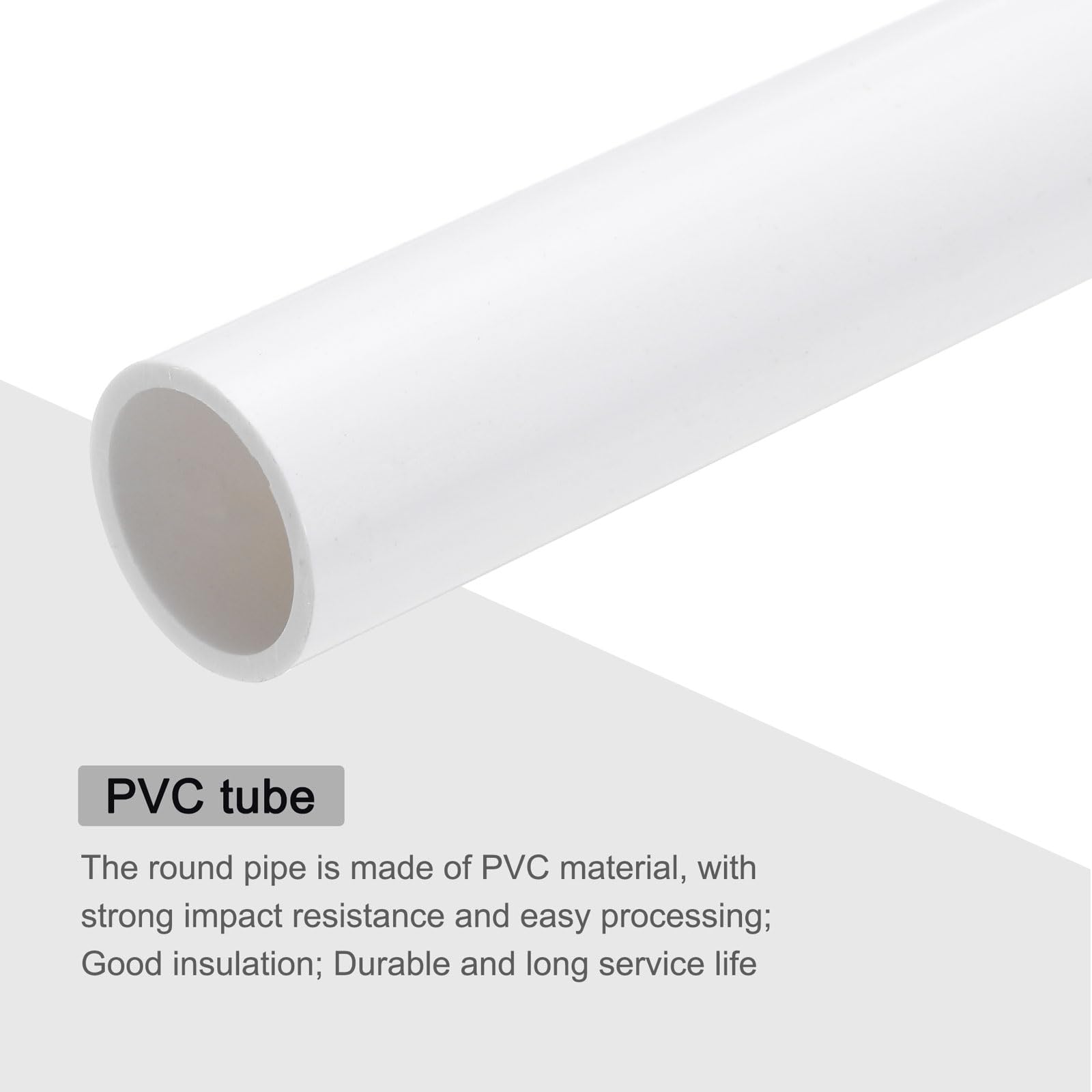 Sourcing Map PVC-Transparenzrohr – ID 6 Mm X AD 8 Produktbild-Vorschau 2