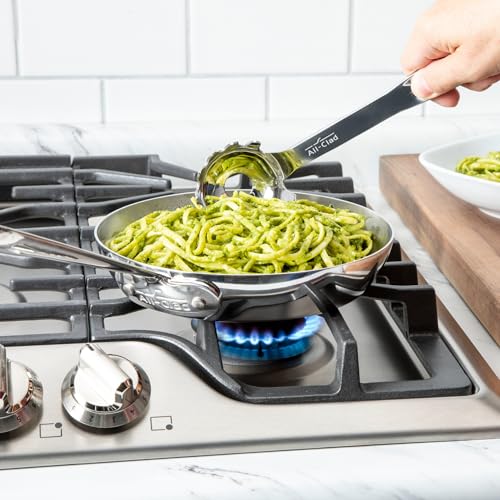Image of All-Clad D3 Stainless Steel 7.5 inch Frying Pan - Made in the USA- The Original Bonded Professional Cookware- Oven Safe & Induction Compatible