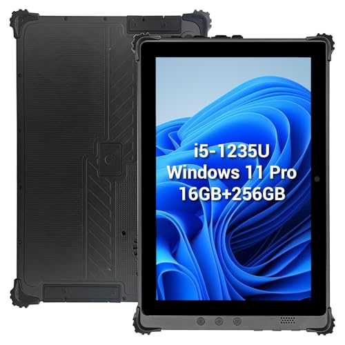 Image of HEIGAOLA F7 Rugged Tablet Win 11 Pro Windows Tablet Intel 8+128G 4G GPS FHD 10.1 INCH HDMI2.0 Tablet PC IP67 Waterproof 16000mAh BT 5.2 WiFi 5 Ethernet (F9M i5-1235U)
