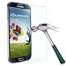 Galaxy S4 Screen Protector,TANTEK [Bubble-Free][HD-Clear][Anti-Scratch][Anti-Glare][Anti-Fingerprint] Premium Tempered Glass Screen Protector for Samsung Galaxy S4,[Lifetime Warranty]-[1Pack]