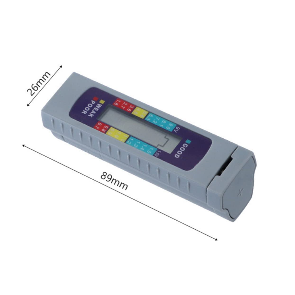 Housoutil 3 Pz Tester Di Capacità Della Batteria Controllo Della Capacità Della Batteria Tester Per Batterie Controllo Della Carica Della Strumento Di Misura Della