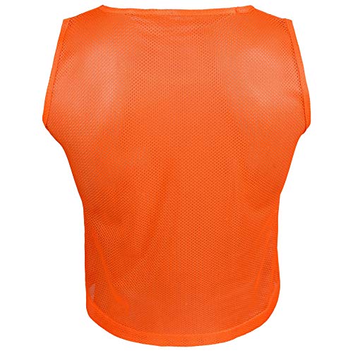 Image of Athllete LITEMESH Pinnies (Set of 12 /24 Practice Vests) Youth Pinnies, Pennies for Sports Youth, and Scrimmage Vests