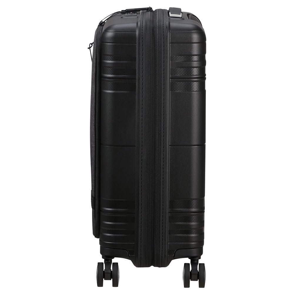 American Tourist Hello Cabin - Spinner S, rozszerzony bagaż podręczny, 55 cm, 39/45 L, Grey (Grey Melange)
