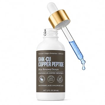 Ketostat GHK-CU Peptide Serum 2% Copper for Face Topical, 2 fl oz