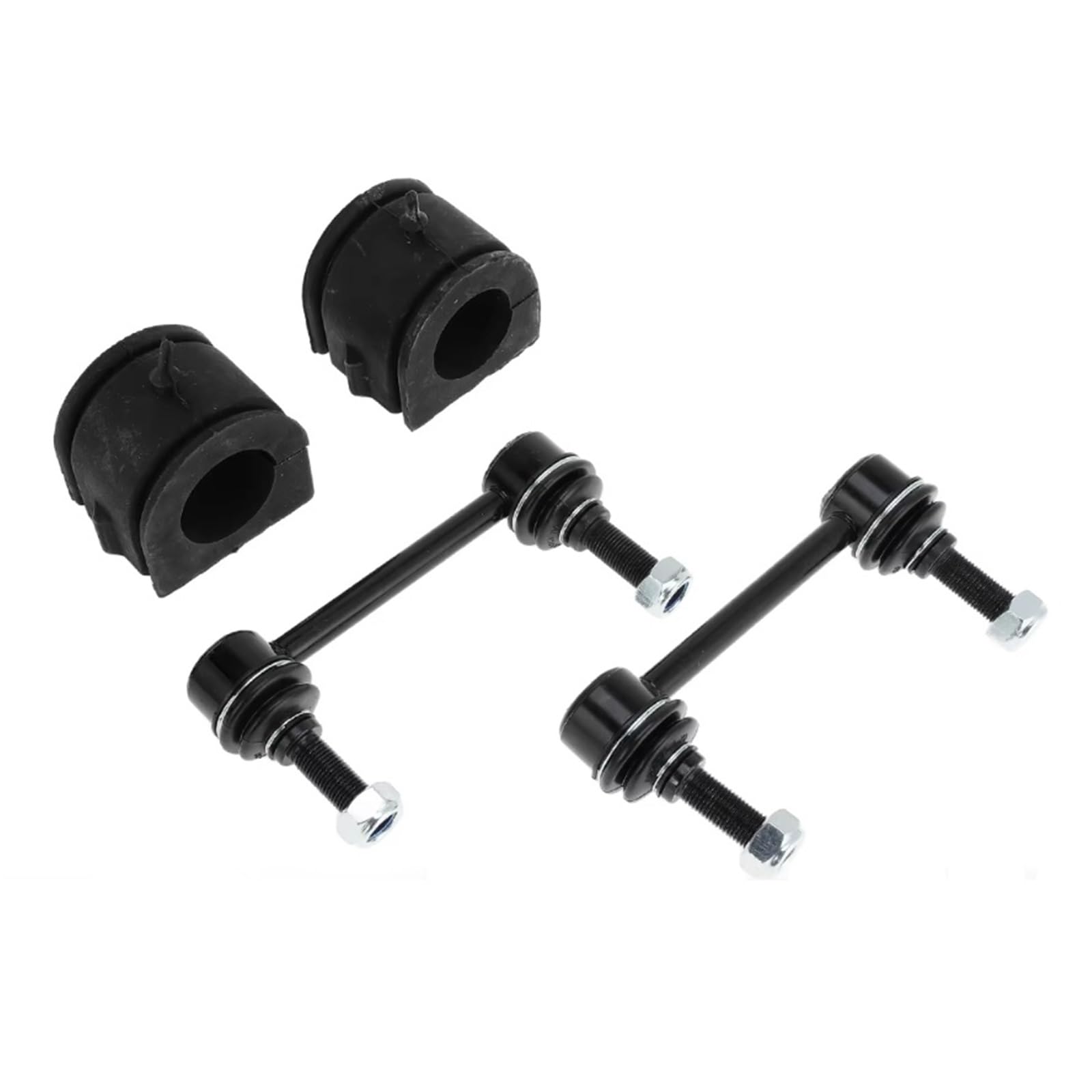 Buje de Barra estabilizadora, 1 Juego de bieletas de Barra estabilizadora Delantera con 2 bujes 15120889 19168014, Compatible con Hummer H3