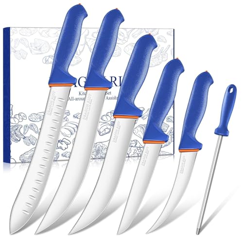 DRAGON RIOT 6-Pc Butcher Knife Set