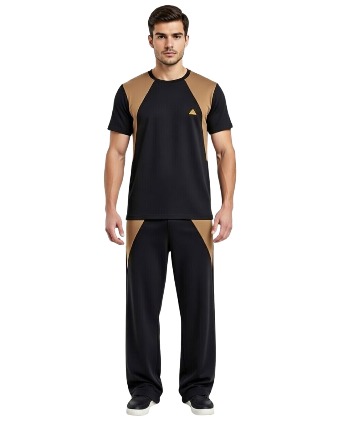 Jhoomantroo Men’s Premium Polyester Nightwear Set | Round Neck T-Shirt & Pyjama Pants | Stylish Casual Sportswear Set-picture-46