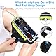 Razobws Sporttelefon Armband, Handlich mit Kopfhörer Tasche, 6,9 Zoll Handyhalter Armtasche für iPhone 16 15 14 13 Pro Max Galaxy S25 S24 S23 mit Kopfhörer Schlüsseltasche zum Joggen Laufen Jogging