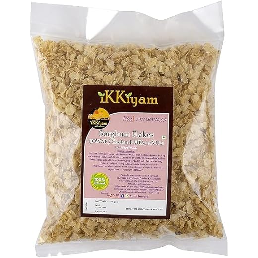 Ikkiyam Jowar Flakes - Fiber Boost 250g