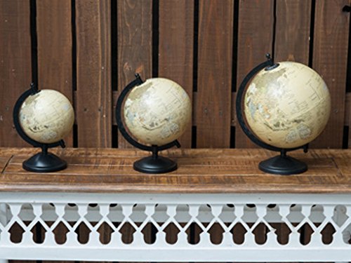 アンティーク　地球儀 Amazon.co.jp: PL 地球儀 アンティークグローブS ホワイト 80463 14×13
