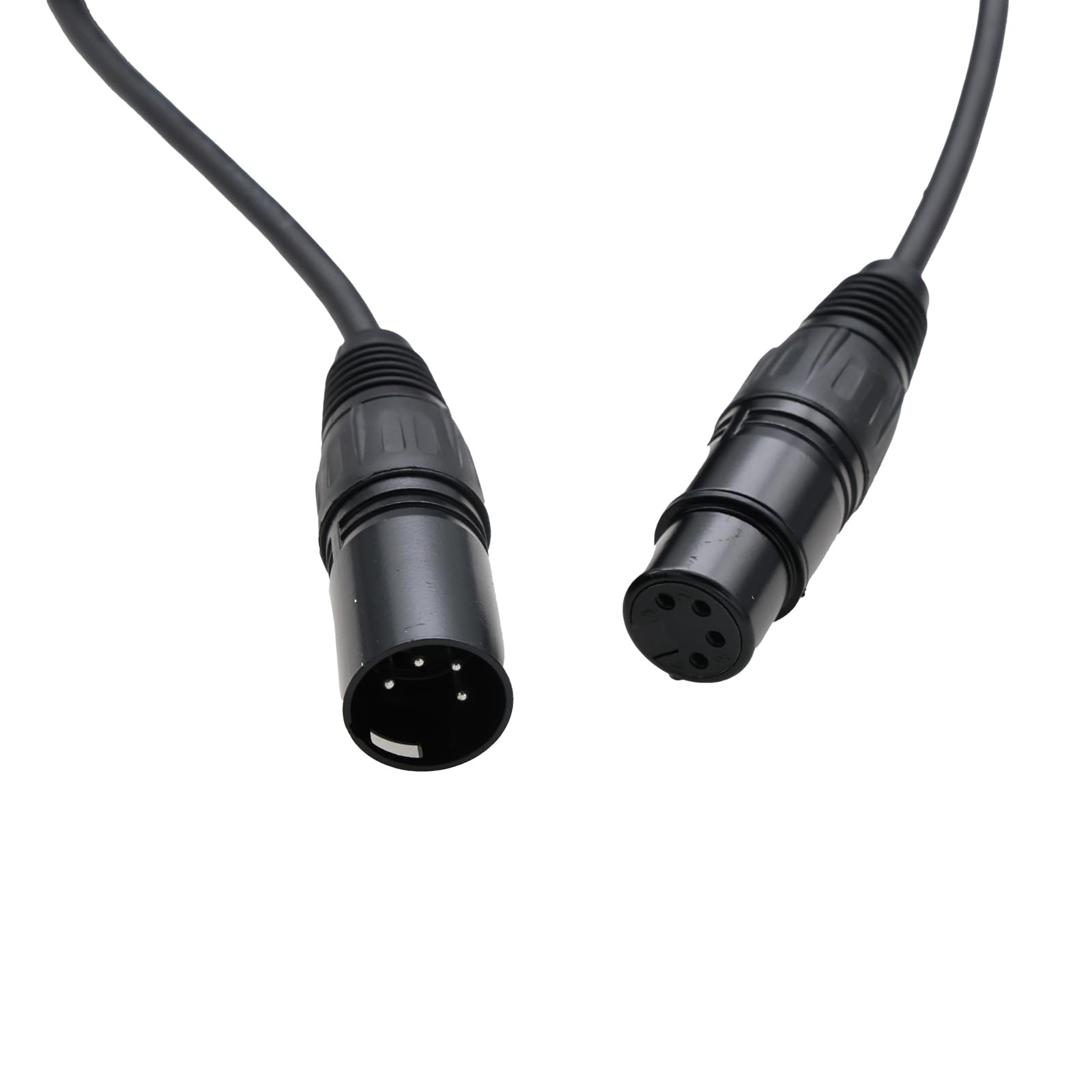 ZBLZGP XLR 4 Pin Male to XLR 4 Pin Female Power Supply Extension Cable for Camera Monitor Godox VL150 VL200 VL300 LED Lighting 10M