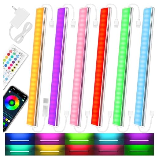 Benreom 6-Piece RGB Cabinet Kit