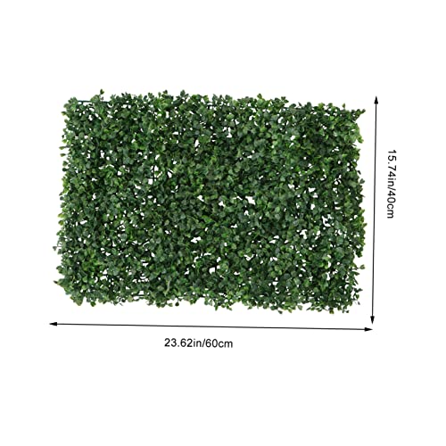 Cabilock 1pc Green Plant Background Wall Backdrop Props Simulation Plants Landscaping Decor Greening Lawn Background Wall Decor Plastic Plants Plastic Grass Lawn Garden Decoration
