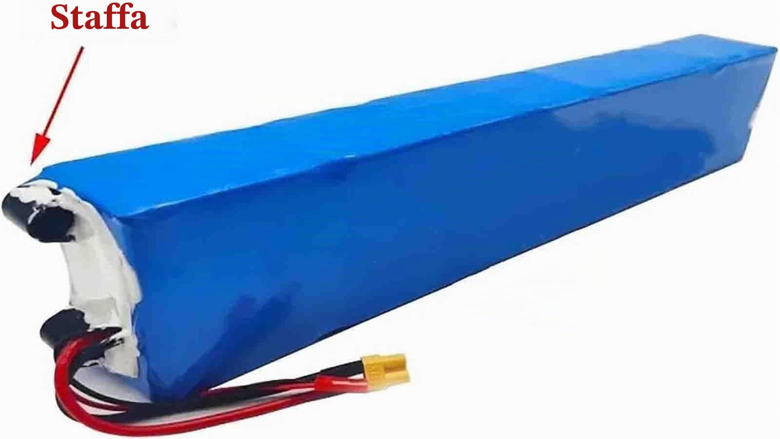 Batteria per Bici elettrica 36V 20Ah,Batteria Ebike 36V 20000mAh Impermeabile PVC con Il Caricatore BMS incorporato [Classe di efficienza energetica A] 36V 20Ah,T